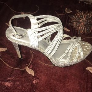 Silver heels